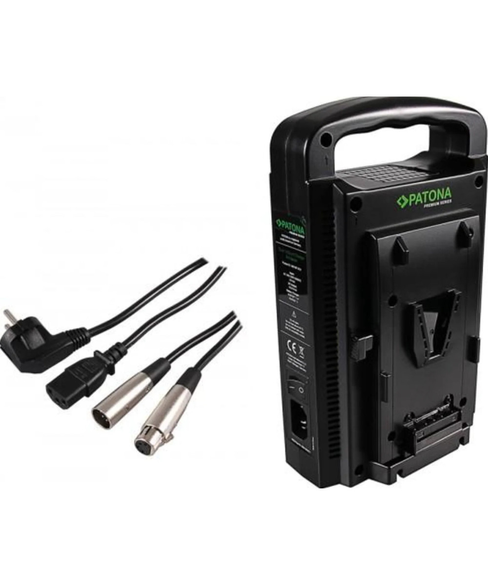 Caricabatterie DUAL USB per V-Mount