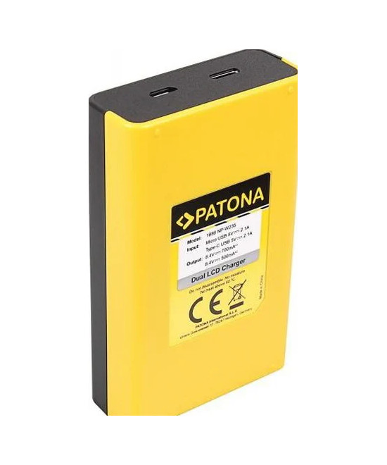 Caricabatteria DUAL USB per NP-W235