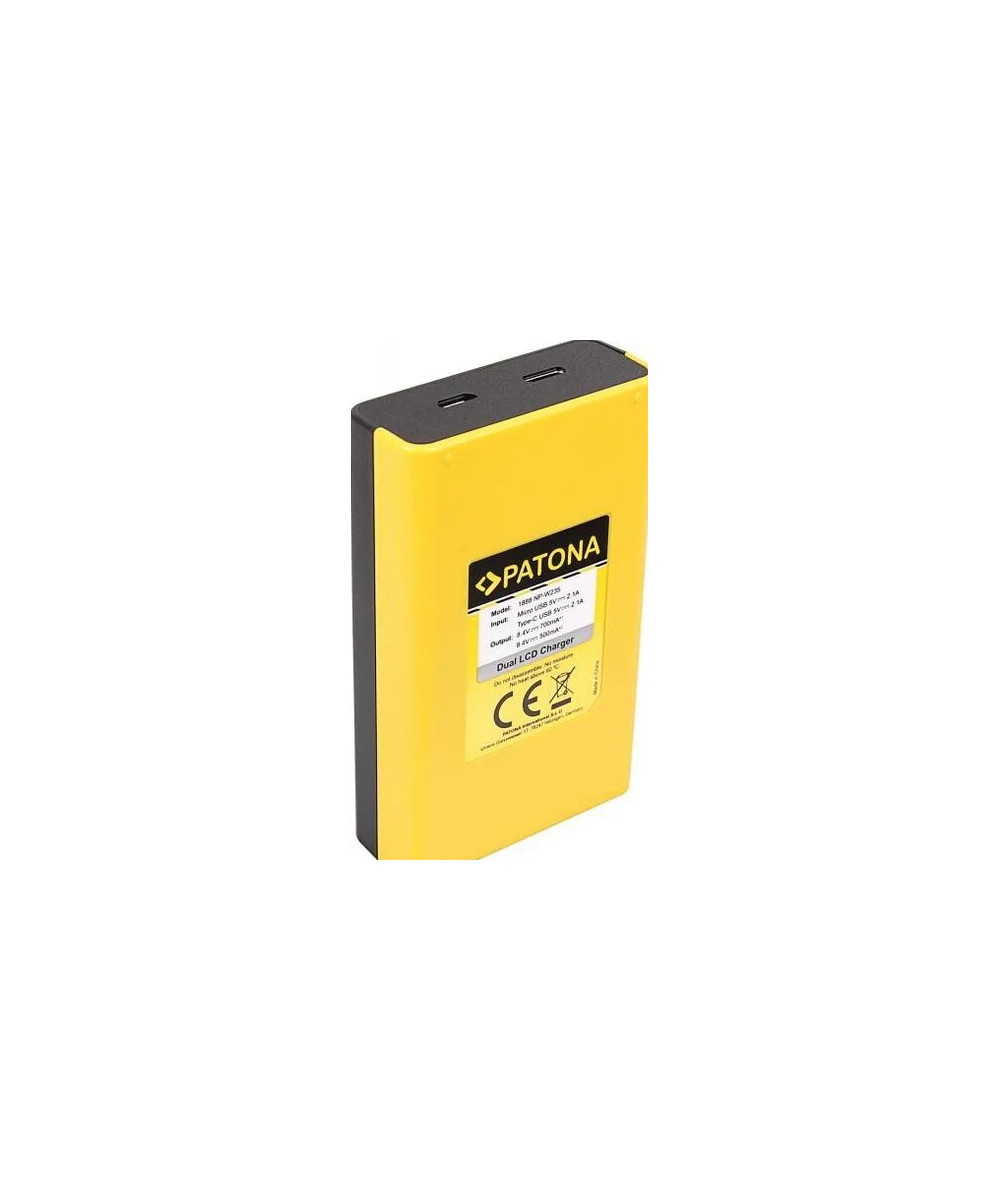 Caricabatteria DUAL USB per NP-W235