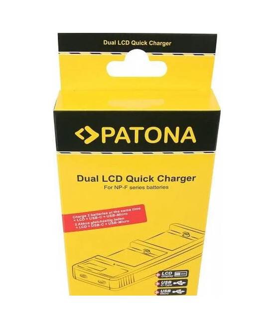 Caricabatteria DUAL USB per NP-W235