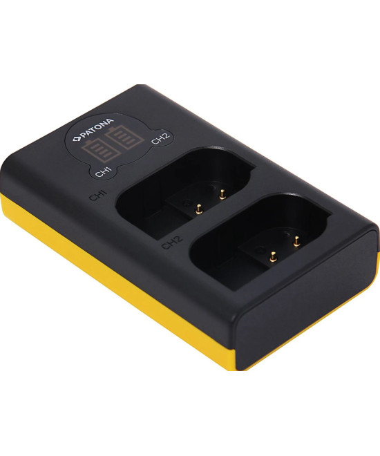 Caricabatteria doppio per DMW-BLK22