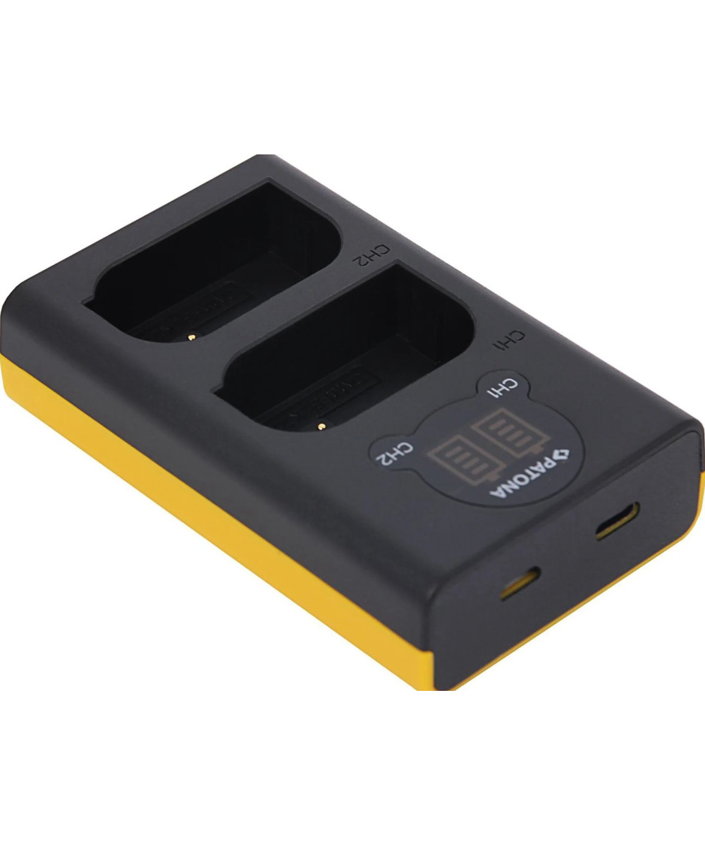 Caricabatteria doppio per DMW-BLK22