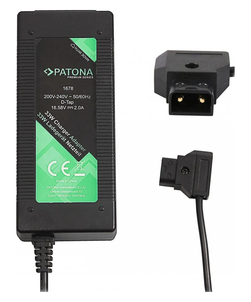 Caricabatteria Premium per V-Mount Porta D-TAP