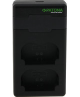Caricabatteria Premium Twin Performance PD per Fuji NP-W235