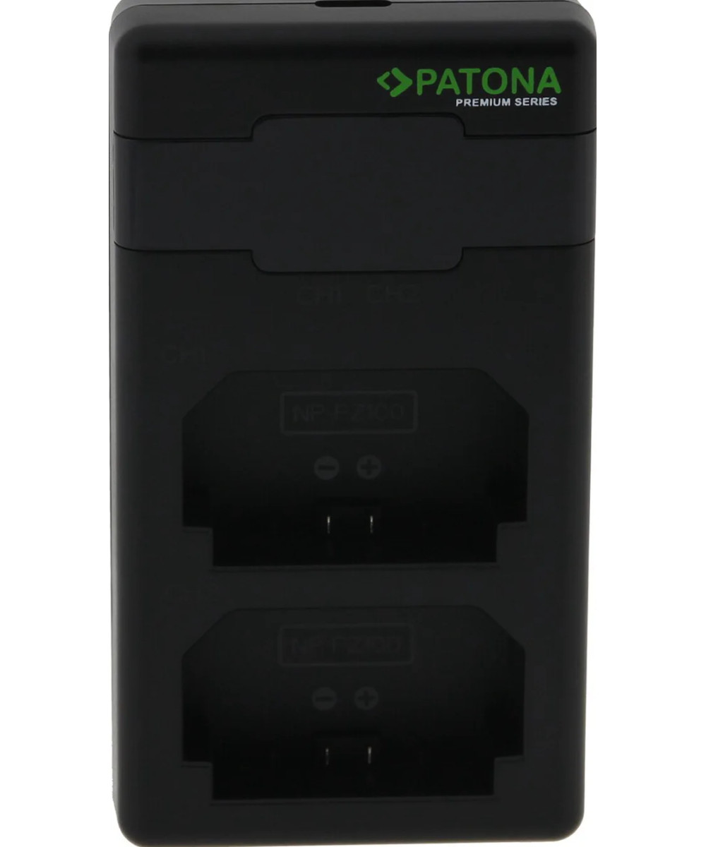 Caricabatteria Premium Twin Performance PD per Sony NP-FZ100