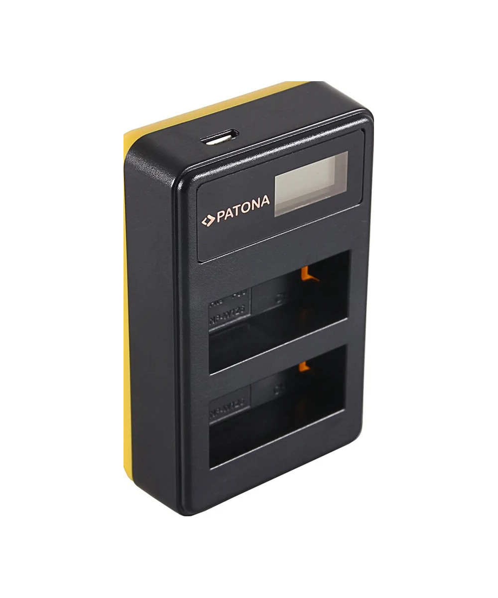 Caricabatteria DUAL USB per NP-W126