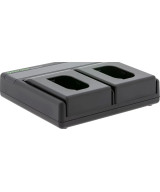 Caricabatteria Premium Dual PD Performance per Panasonic DMW-BLK22 con ingresso / uscita USB-C + cavo USB-C incluso