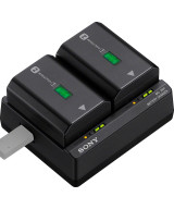 BC-ZD1 Caricabatterie doppio per NP-FZ100