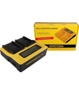 Caricatore USB doppio con LCD VWVBD29 VW-VBD29 VWVBD58 VW-VBD58