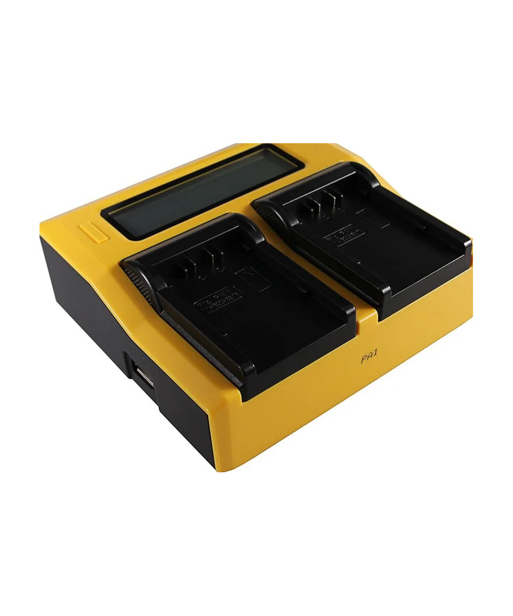 Caricatore USB doppio con LCD VWVBD29 VW-VBD29 VWVBD58 VW-VBD58