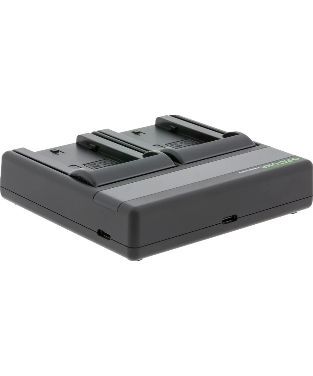 Caricabatteria Premium Dual PD Performance per Nikon EN-EL25 con ingresso / uscita USB-C