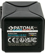 Caricabatteria doppio per Action Cam Life SL5