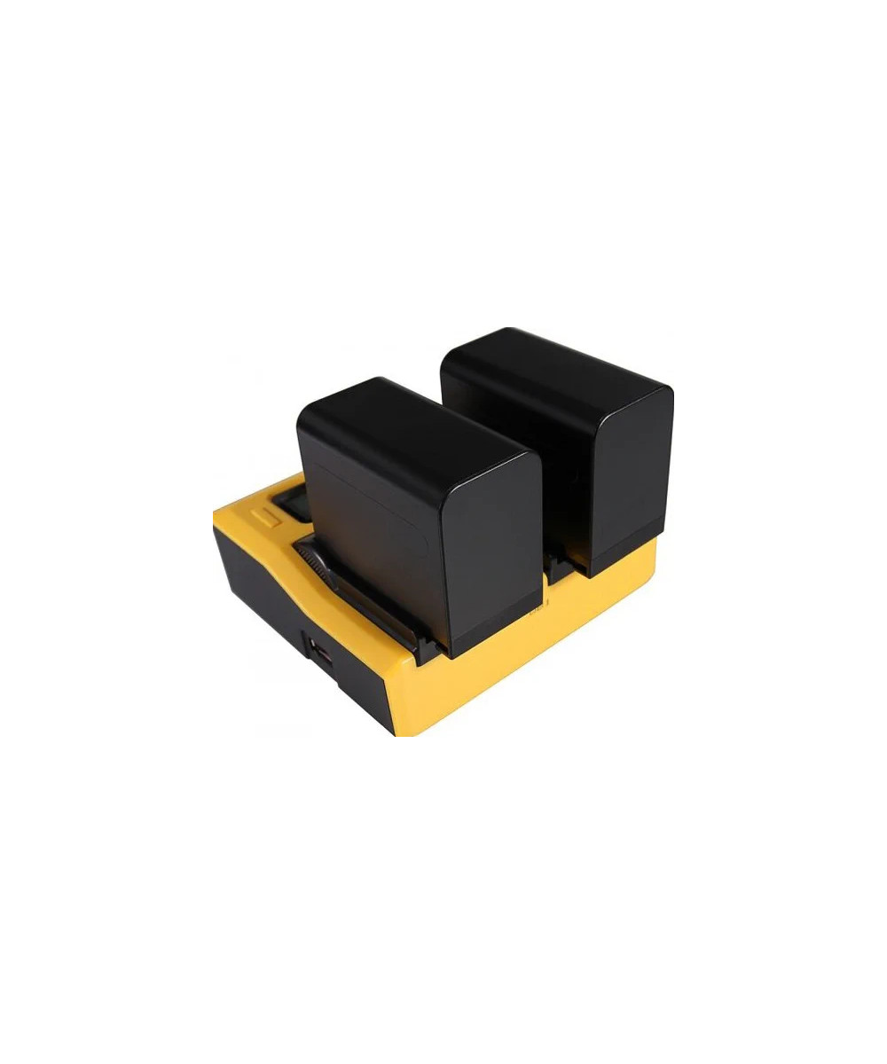 Caricabatteria LCD USB doppio per Canon BP-911