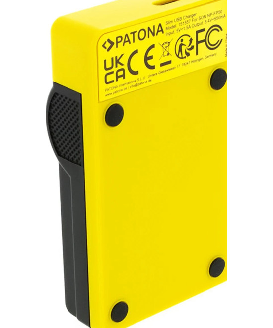 Caricabatteria Slim per Sony NP-FP50