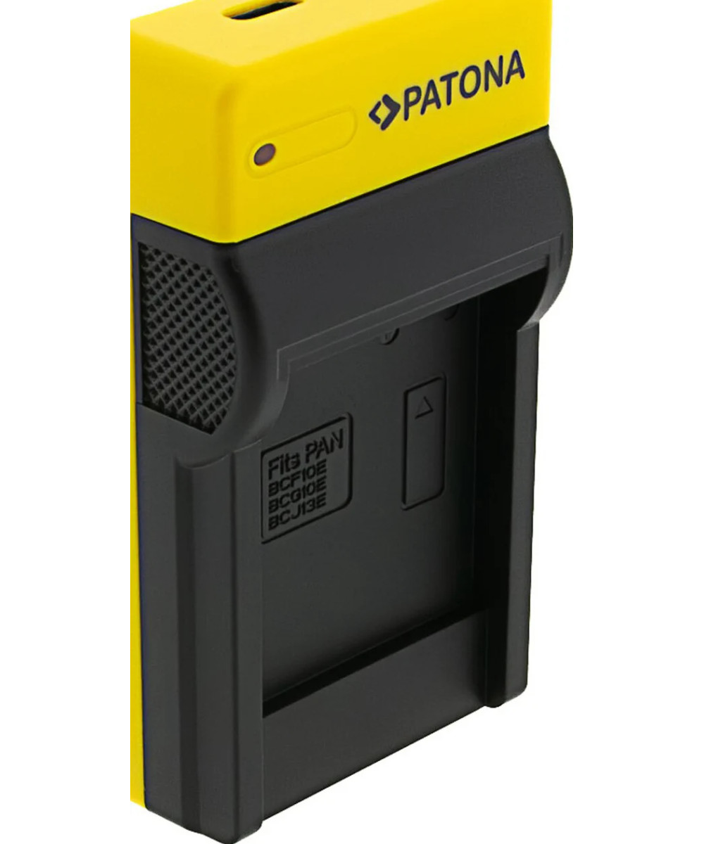 Caricabatteria Slim per Lumix DMW-BCF10E