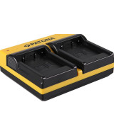 Caricabatteria doppio per Lumix DMW-BLG10