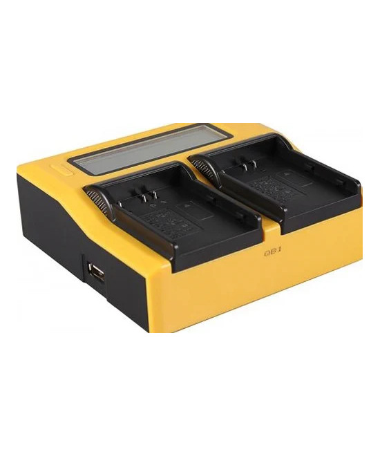 Caricabatteria doppio per Nikon EN-EL3