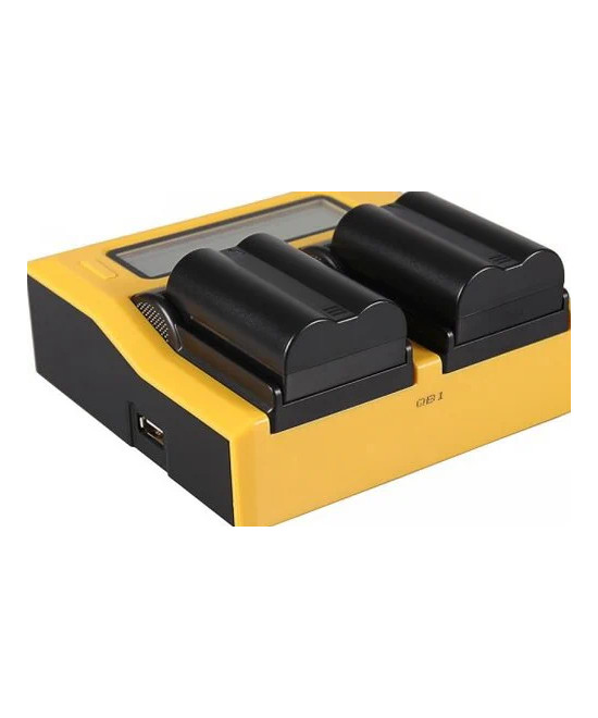 Caricabatteria doppio per Nikon EN-EL3