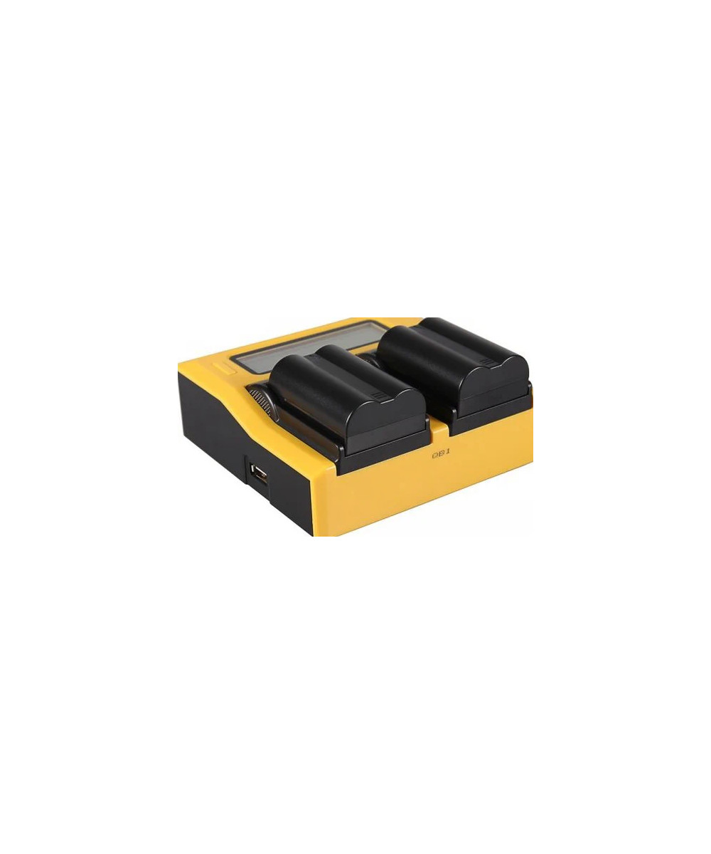 Caricabatteria doppio per Nikon EN-EL3