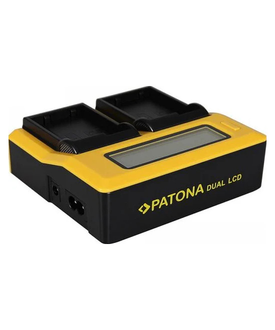 Caricabatteria doppio LCD per Nikon EN-EL15