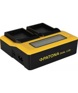 Caricabatteria doppio LCD per Nikon EN-EL15