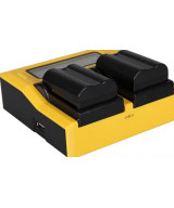 Caricabatteria doppio LCD per Nikon EN-EL15
