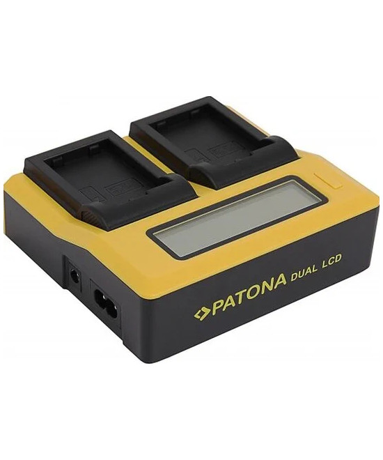 Caricabatteria doppio LCD per Nikon EN-EL25