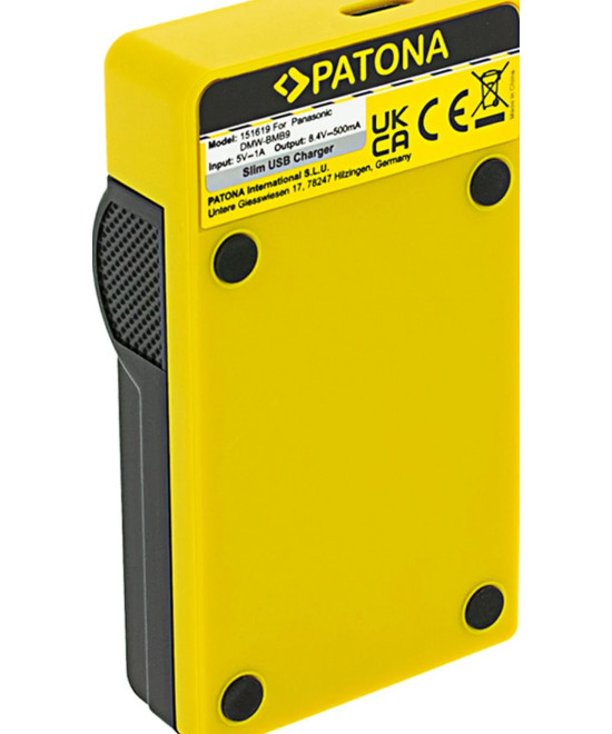 Caricabatteria slim per Leica DMW-BMB9