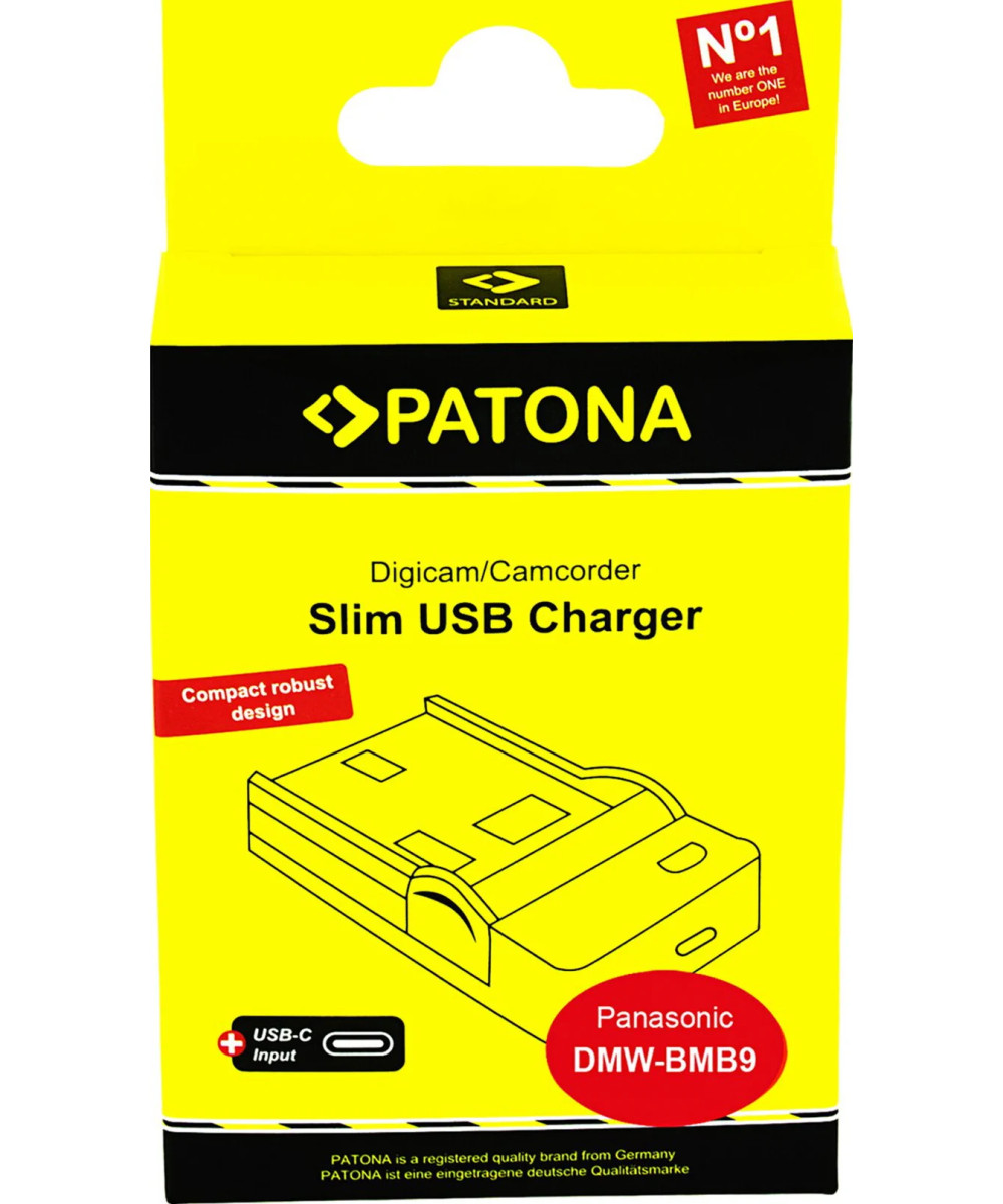 Caricabatteria slim per Leica DMW-BMB9