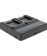 Carica Batterie Premium Dual PD Performance per Sony BP-U60 USB Ingresso/Uscita