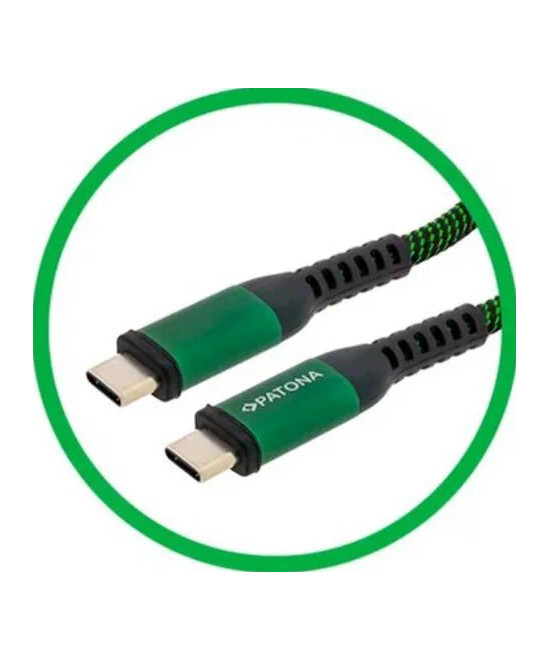 Carica Batterie Premium Dual PD Performance per Nikon EN-EL24 USB Ingresso/Uscita