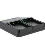 Premium Dual PD Carica Batterie per Olympus BLX-1 Incl. USB-C Input/Output