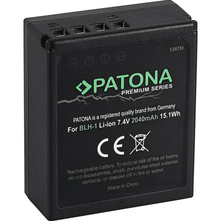 PATONA BATTERY FULLY DECODED OLYMPUS BLH-1 OM-D EM-1 MARK 2 EM-1 MARK II BLH-1 E-M1X