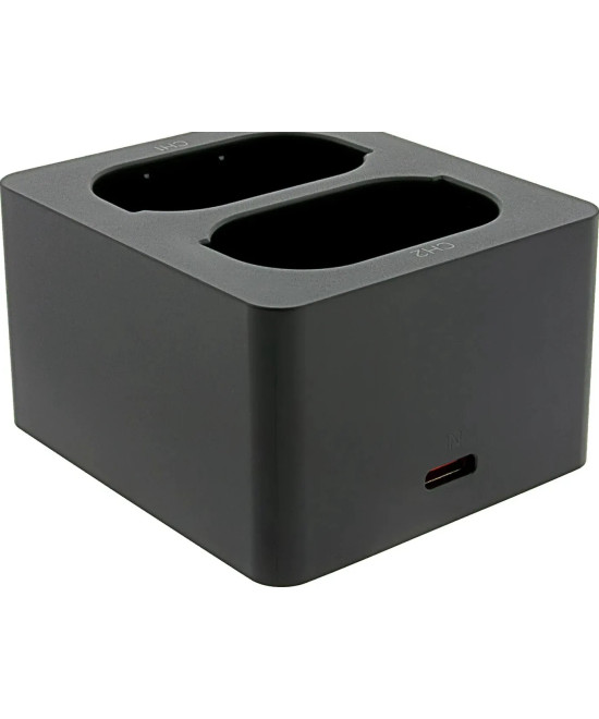 Doppio caricabatteria per Leica Q3 Q4 BP-SCL4 AND BP-SCL6 incluso cavo USB-C
