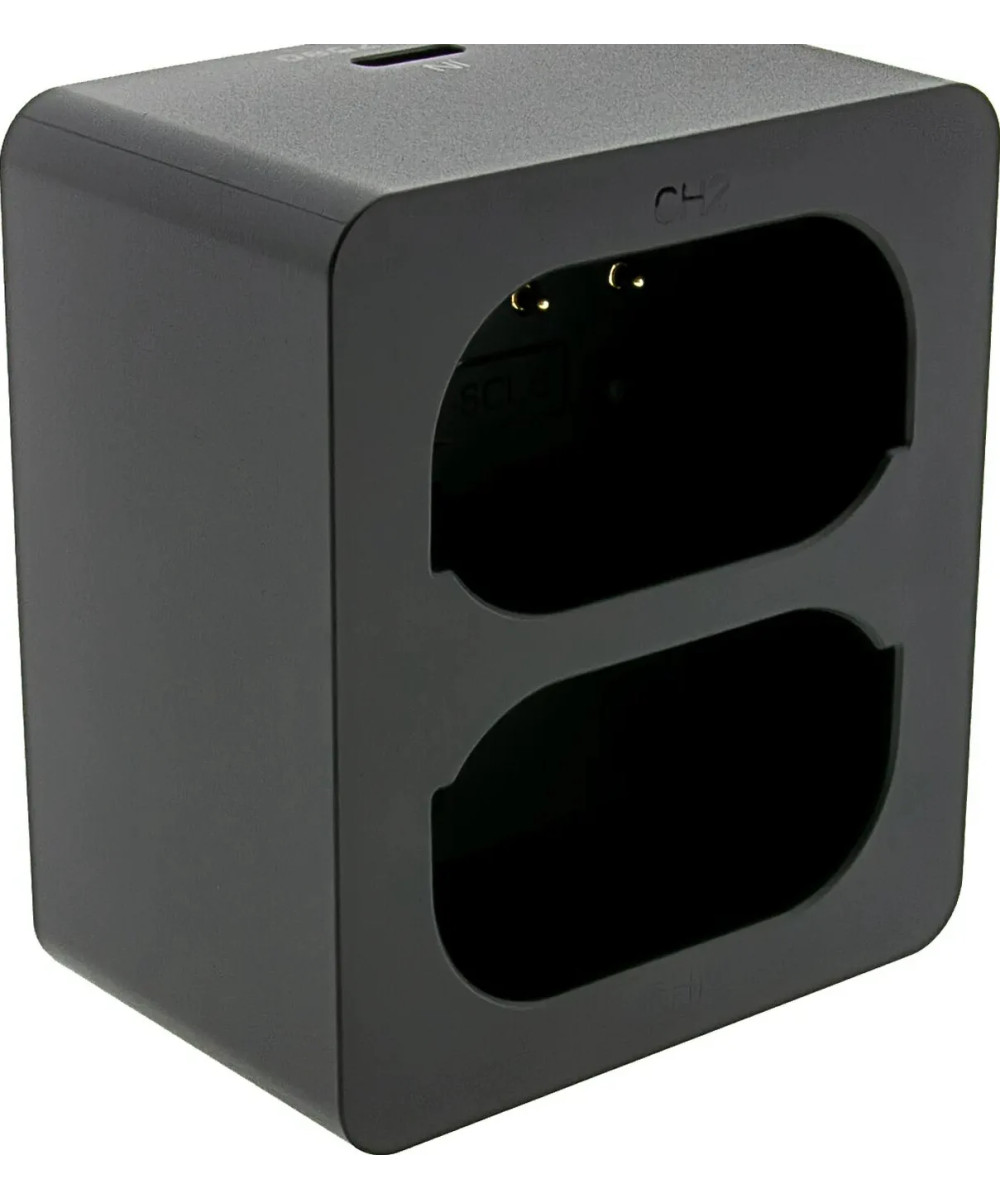 Doppio caricabatteria per Leica Q3 Q4 BP-SCL4 AND BP-SCL6 incluso cavo USB-C
