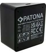 Doppio caricabatteria per Leica Q3 Q4 BP-SCL4 AND BP-SCL6 incluso cavo USB-C