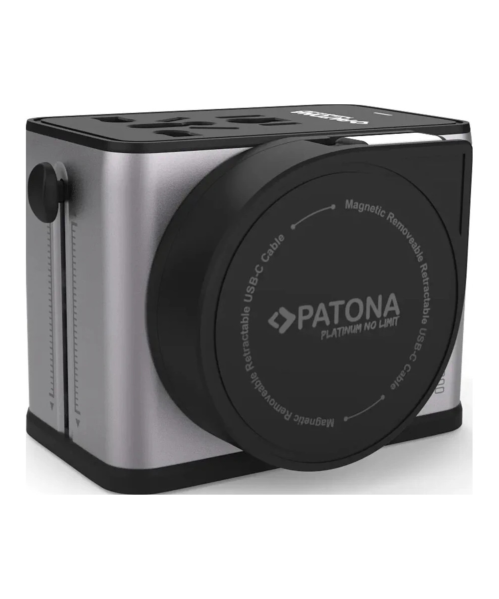 Platinum PD70W Adattatore universale con cavo magnetico 3x USB-C 1xUSB-A