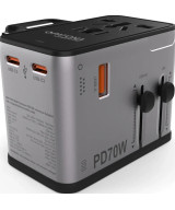 Platinum PD70W Adattatore universale con cavo magnetico 3x USB-C 1xUSB-A