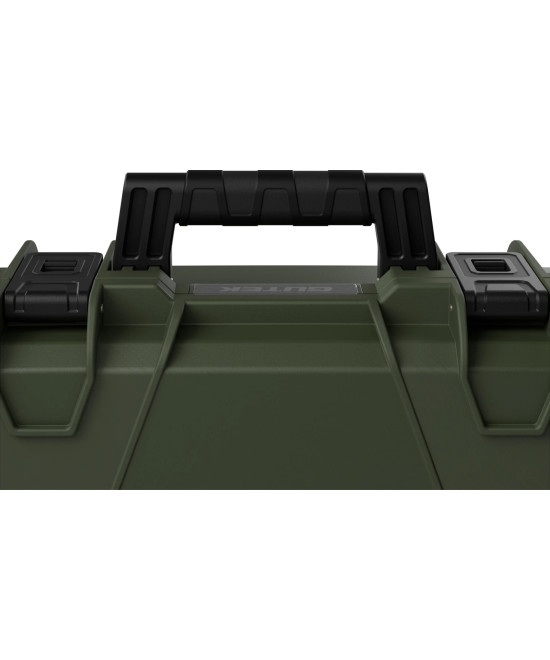 Tortoise T-230 Valigia Rigida con spugna e ruote - Verde Oliva