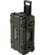 Tortoise T-300 Valigia Rigida con spugna e ruote - Verde Oliva