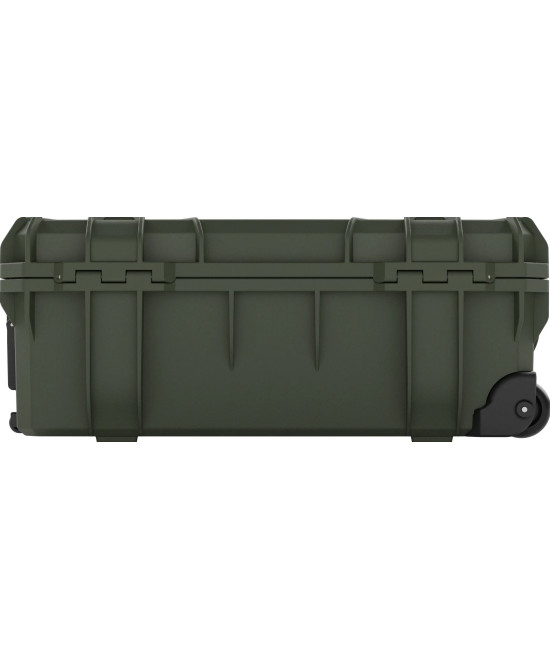 Tortoise T-300 Valigia Rigida con spugna e ruote - Verde Oliva
