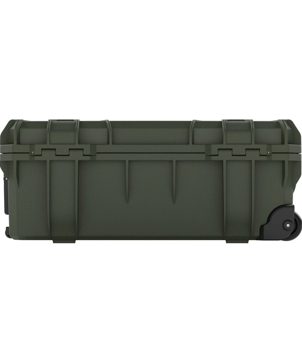 Tortoise T-300 Valigia Rigida con spugna e ruote - Verde Oliva