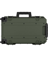 Tortoise T-300 Valigia Rigida con spugna e ruote - Verde Oliva