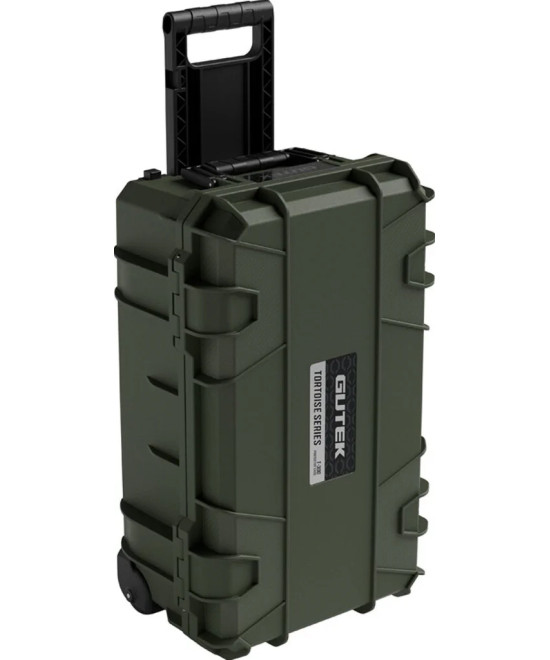 Tortoise T-300 Valigia Rigida con spugna e ruote - Verde Oliva