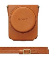 LCS-RXG Custodia Morbida in Pelle per Fotocamere serie RX100 Marrone