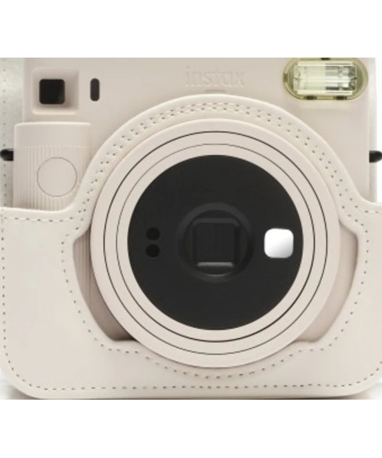 Borsa in Ecopelle per Instax Square SQ1 Chalk White