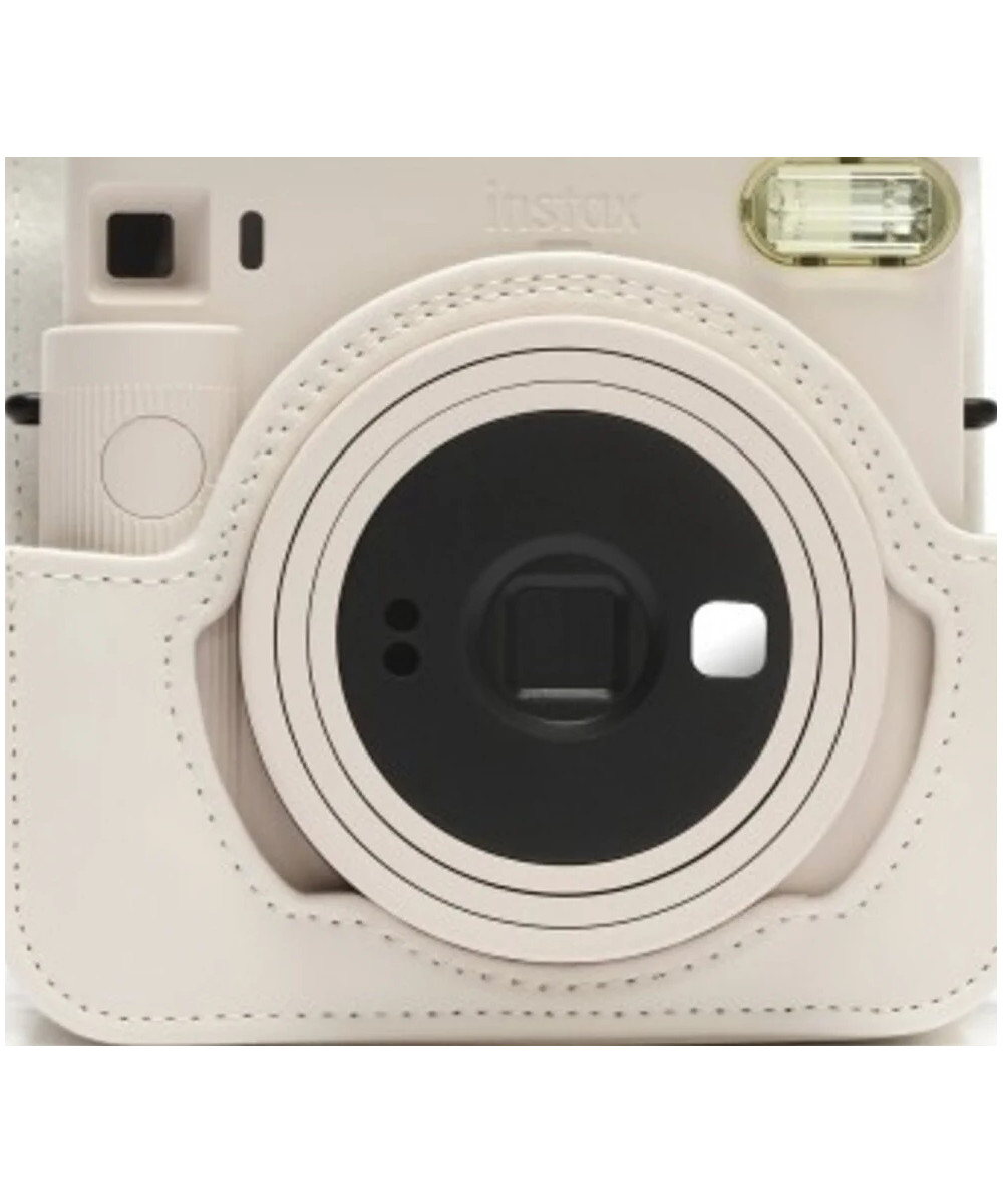 Borsa in Ecopelle per Instax Square SQ1 Chalk White