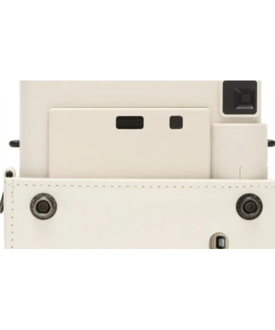 Borsa in Ecopelle per Instax Square SQ1 Chalk White