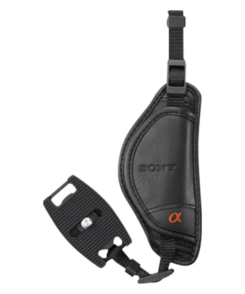 STP-GB1 AM Hand Strap in pelle Nera per Sony Alpha