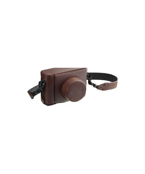 borsa in pelle LC-X100F per X100F Marrone